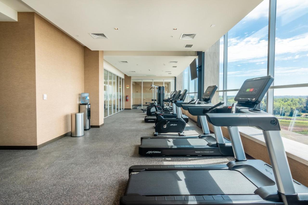 Mds Hotel Chillan Ngoại thất bức ảnh The gym at the hotel