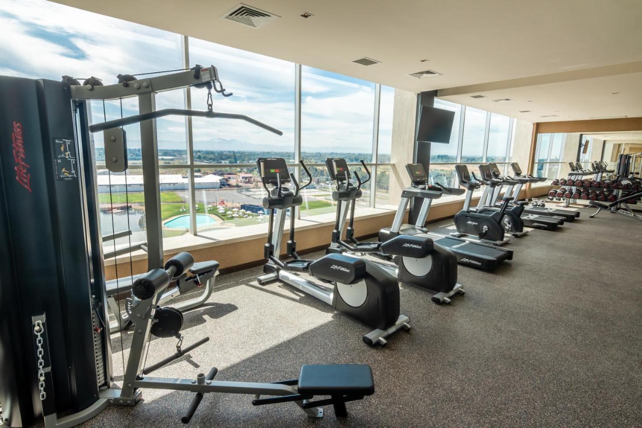 Mds Hotel Chillan Ngoại thất bức ảnh The gym at the hotel